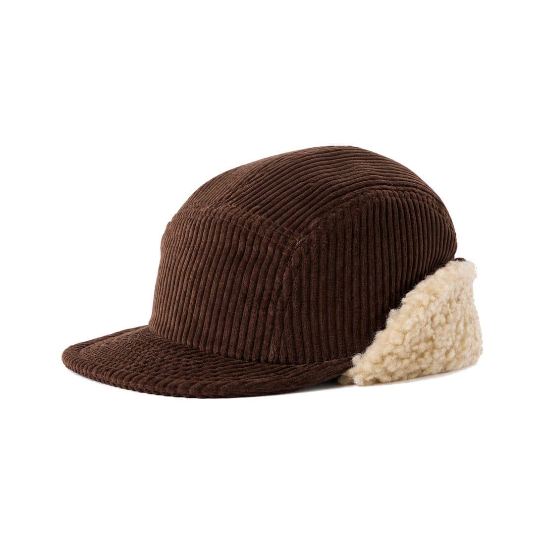 Corduroy Sherpa Earflap Cap