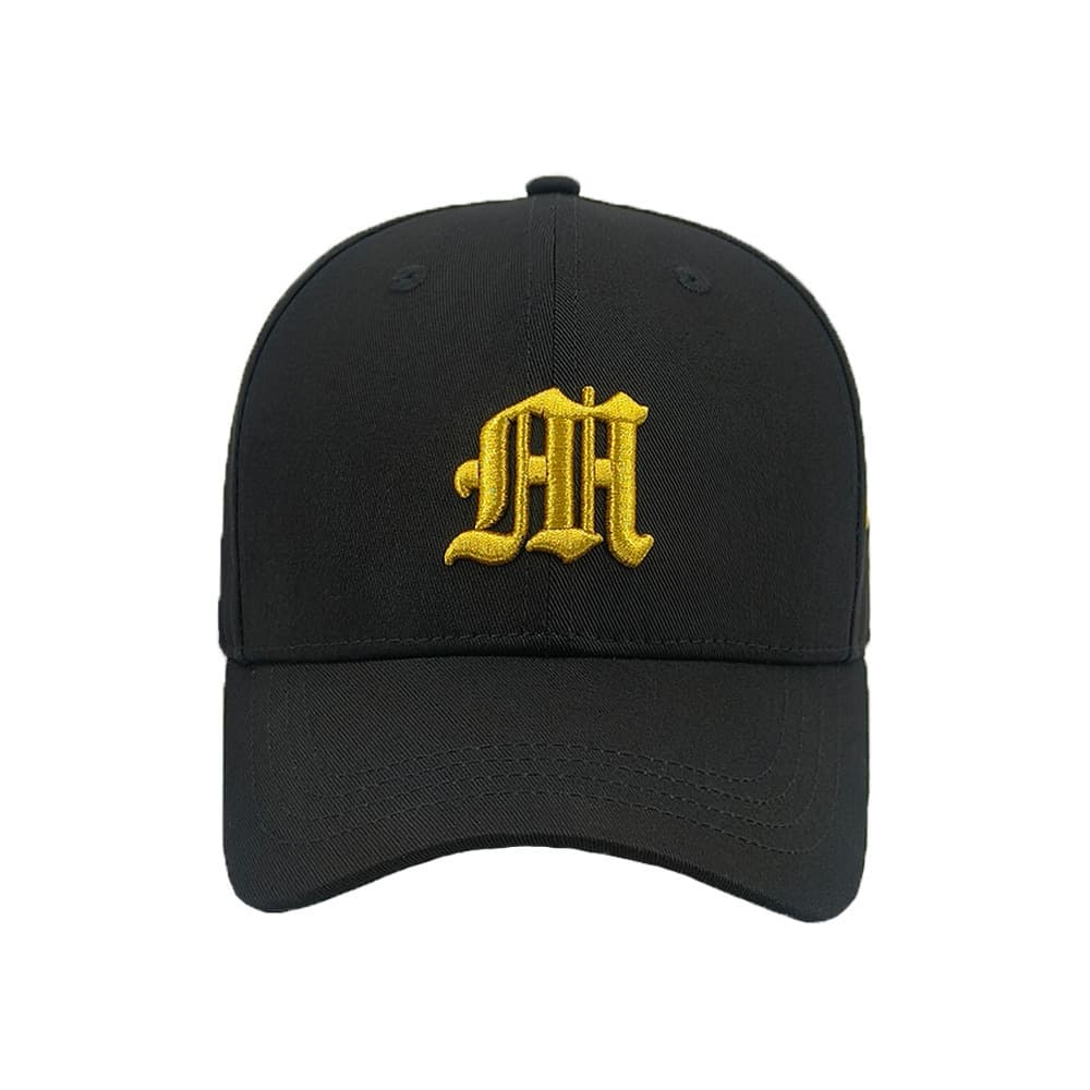 Gothic Monogram Embroidered Baseball Cap